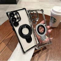 Hard Case Ring For Samsung A55 5G / A25 5G / A35 5G / A15 4G/5G Case Magnetic Camera Protection
