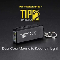 NITECORE Senter LED CREE XP-G3 S3 USB Rechargeable IP67 720 Lumens - TIP2