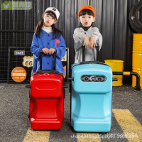 汽車兒童拉桿箱可坐騎20寸騎行萬向輪旅行箱24男女小孩行李箱拖箱✨✨