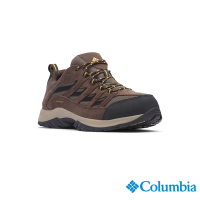 Columbia 哥倫比亞 男款-CRESTWOOD Omni-Tech防水登山鞋-棕色 UBM53720BN/IS