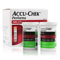 Accu-chek Performa Blood Glucose Test Strip 50pcs 100pcs Beauty Health Monitor Portatil Glucometro Accesorios Medicos Monitor