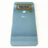 Original Gorilla Glass Battery Back Cover Door Rear Housing Back Case For LG G8S LMG810 LM-G810 LMG810EAW With Camera Lens