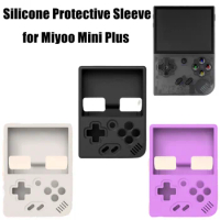 Silicone Game Console Protective Case Waterproof Fall Prevention Storage Box Sweatproof Accurate Buttons for Miyoo Mini Plus