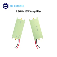 5.8GHz 10w 20w 43dBm signal booster biodirectional both TX and RX high gain signal booster RF extender adaptor