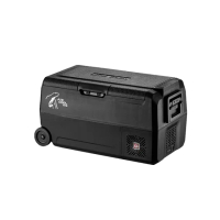 【Juz cool 艾比酷】艾比酷 雙槽冰箱LG-D36(行動冰箱 LG-D36 LG壓縮機 車用冰箱 露營冰箱 露營 逐露天下)