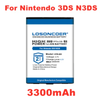 2300-3300mAh CTR-003 For Nintendo 2DS 3DS NEW 2DS XL Battery KTR-003 For Nintendo 3DS N3DS Gamepad Controller New 3DS LL 3DS XL