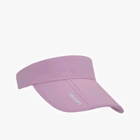 Topi Lotto Fasia Visor Running Adults Caps Pink Original Unisex Material Poliester Adjustable Velcro