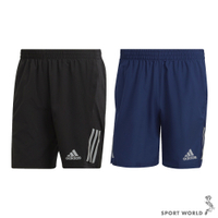 Adidas 男裝 短褲 口袋 網布內襯 反光 黑/藍【運動世界】H58593/HM8443