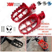 ❂XW RACING พักเท้า วิบาก พักเท้าหน้า พักเท้าหลัง สำหรับรถวิบาก ที่พักเท้าอลูมิเนียม CNC ที่พักเท้า อ
