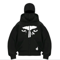 hoodie Balaclava ninja boxy Hooligans jaket sweater casuals