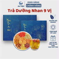 Trà Dưỡng Nhan 9 Vị Thảo Mộc An Việt, Giúp Dưỡng Nhan, An Thần, Ngăn Ngừa Lão Hoá, Đẹp Da, Bổ Máu, T
