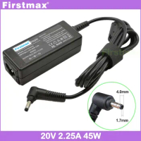 AC Power Adapter 20V 2.25A 45W Charger for Lenovo Yoga 510-14AST 510-14IKB 510-15IKB 510-15ISK 520-14AST 710-14AST ADP-45DW C