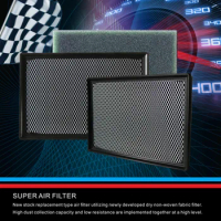 3-layer high flow air filter for Toyota Innova Toyota Fortuner Toyota Hilux