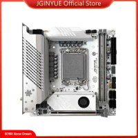 JGINYUE B760i Motherboard LGA 1700 Support Intel Core 12th 13th DDR4 3200mhz RAM Latest mini itx B76