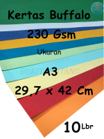 Kertas Buffalo PINDO 230 gam Uk A3 , isi 10 Lembar