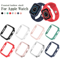 Case for Apple Watch Series 7 6 SE 5 4 3 2 1 iWatch Bumper Shell Accessories 44mm 40mm 42mm 38mm 41mm 45mm Protector Apple Watch