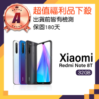 【小米】A級福利品 Redmi Note 8T 6.3吋(3GB/32GB)