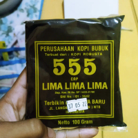 KOPI 555 - KOPI ROBUSTA - KOPI KHAS LOMBOK - 100gr