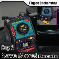 Set Pelekat Decal Butang, Untuk ZEEHO AE4 / AE7 / A8S +, Pelekat 3M, Pelekat Pemasangan Mudah