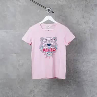 Kaos KENZO TIGER RED PINK TSHIRT LADIES 100% ORIGINAL Size L