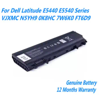 NEW 11.1V 65WH VV0NF Laptop Battery For Dell Latitude E5440 E5540 Series VJXMC N5YH9 0K8HC 7W6K0 FT6D9
