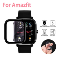 9D Tempered Soft Glass Watch Film For Amazfit BiP S/U Pro Screen Protector For XiaoMi HuaMi Amazfit GTS 2/3 pro/2E/4 Mini