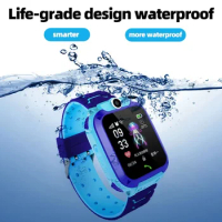2024New Child Kids Present Smart Watch 2G/4G Call Phone Watch Waterproof SOS LBS GPS Monitor Smart Watch Tracker for Boys/Girls