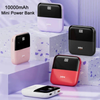 Mini Power Bank Fast Charging Portable Charger External Battery Pack 10000mAh Powerbank For iPhone 12 Pro Xiaomi Huawei Samsung