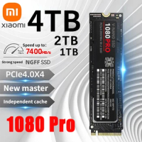 Xiaomi 1080PRO 4TB SSD Original Brand SSD M2 2280 PCIe 4.0 NVME Read 14000MB/S Solid State Hard Disk For Desktop/PS5 Game Laptop