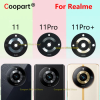 New Original Rear Back Camera Glass Lens For Realme 11 Pro+ Plus 5G Replacement With Adhesiver Sticker RMX3771 RMX3740 RMX3741