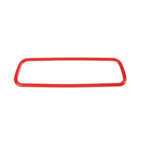 Car Interior Rearview Mirror Decoration Ring Frame Trim Stickers for Suzuki Jimny 2019 2020 Accessories,Red