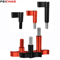 M5 Male Thread 15mm 19mm Thumb Lever Screw Adapter Manual Tighten Hand Twist Handle Thumbscrew for GoPro DJI Gimbal Stabilizer