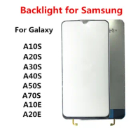 Back Light For Samsung Galaxy A10E A20E A10S A20S A30S A40S A50S A70S Backlights Repair LCD Display Film Screen Guide Cardboard