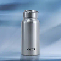 【一品川流】PLUS PERFECT晶鑽316不鏽鋼陶瓷保溫瓶-800ml-2入