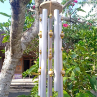 Promo Ekstra Seru Dekorasi / Hiasan Lonceng Angin Aluminium Dolphin Genta Angin Besar Wind Chimes Ha
