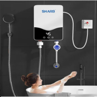RYK,220V Electric Water Heater Multi-purpose Household Hot-Water Heater Instant Tankless Bathroom Shower Water Heater