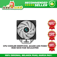 CPU COOLER DEEPCOOL AG400 LED FIXED RGB 12CM FAN W/LGA1700