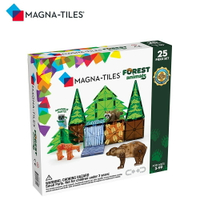 美國 Magna-Tiles® 透光彩色磁力積木-森林動物25片