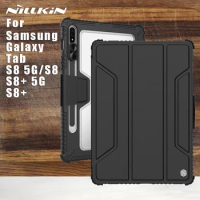 Nillkin Camera Protection for Samsung Galaxy Tab S8 5G / S8 Plus 5G Case Bumper Pro Camshield Case Back Cover for S8