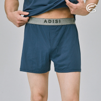 ADISI 男Tactel Pro快乾排汗四角內褲(寬版開檔) AUP2391028 (M-3XL) 海藍