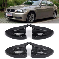 Penutup Cermin Pandangan Sisi, Untuk E90 E9 E92 E93, Hitam Berkilat, Bahan ABS, Gaya M3, Baharu