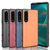 Sarung Telefon Kulit Mudah, Sesuai untuk Sony Xperia 5 Iii