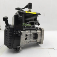 26cc 4 Bolt Engine (Walbro Carburetor and Ngk Spark Plug) Fit for 1/5 HPI Rovan KM BAJA Losi 5ive T FG GoPed RedCat