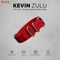 KEVIN ZULU Tali Strap Jam Tangan Citizen Kuroshio 64 40mm 41mm NK000 Series 20mm Silver Matte Metal