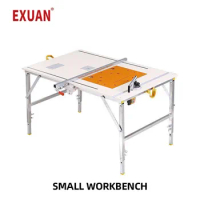 Multifunctional woodworking table saw folding saws sliding table saw decoration flip saw table small work portable table saw