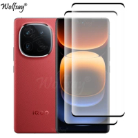 3D Curved Edge Tempered Glass For Vivo iQOO 12 Pro Screen Protector Vivo iQOO 12 Pro Glass For Vivo iQOO 12 Pro Glass 6.78 inch
