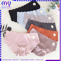 Celana Dalam Seamless 6870 Motif Bunga Pakaian Dalam Sempak Wanita
