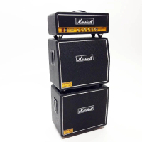 Miniatur Amplifier Marshall JCM 800 Head Cabinet 3 stack skala 1/12