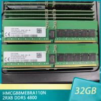 1 Pcs HMCG88MEBRA110N 32GB For SK Hynix RAM 32G 2RX8 DDR5 4800 RDIMM Server Memory