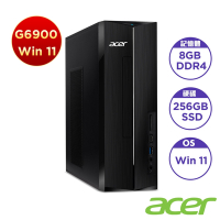 Acer 宏碁 XC-1780 桌上型電腦(G6900/8G/256G/Win 11)